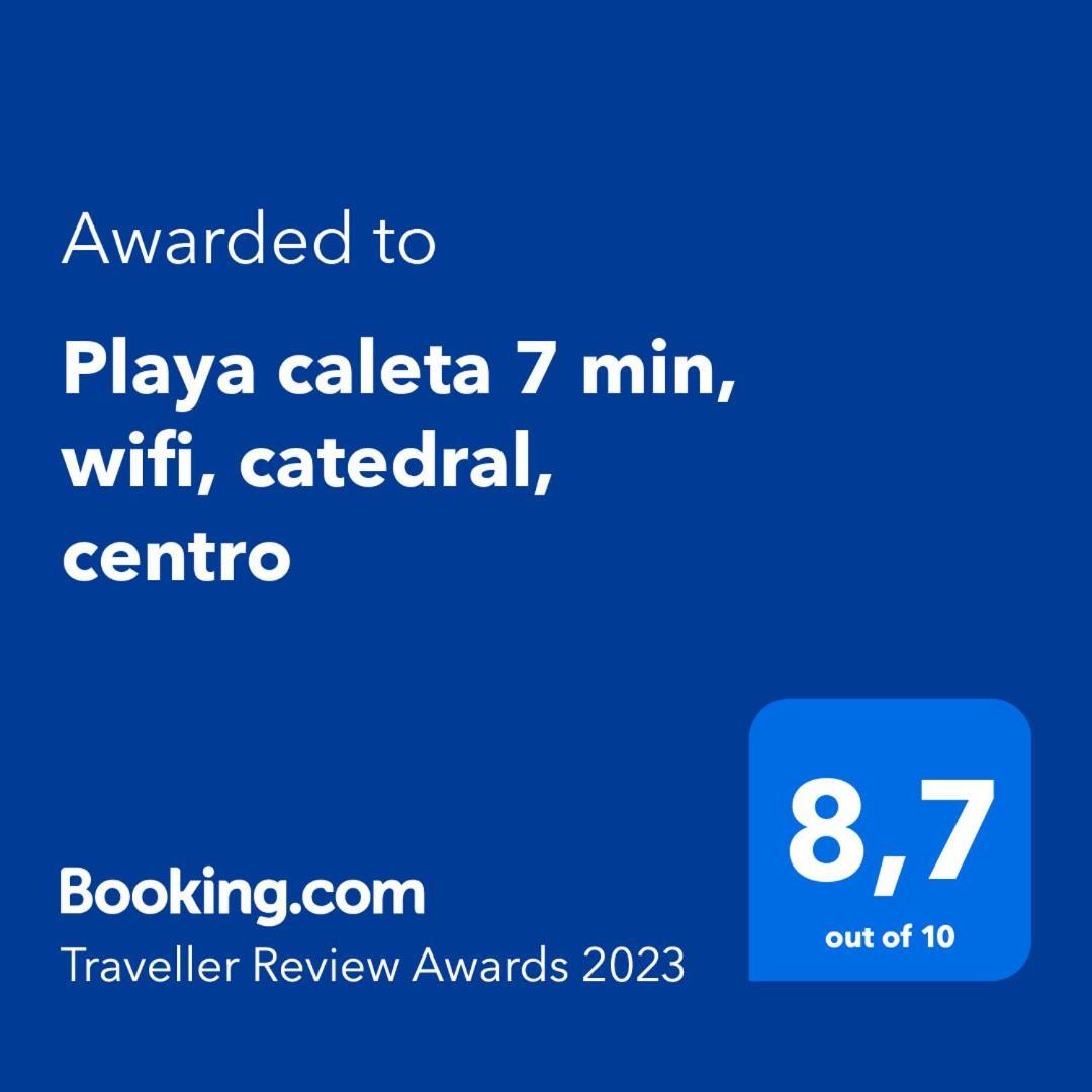 Playa Caleta 7 Min, Wifi, Catedral, Centro Apartamento Cádis Exterior foto