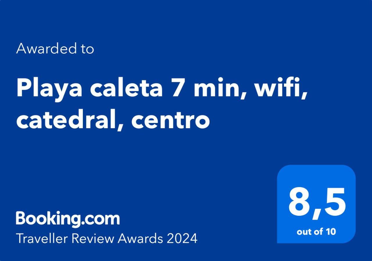 Playa Caleta 7 Min, Wifi, Catedral, Centro Apartamento Cádis Exterior foto